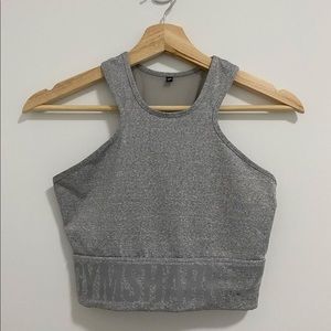 Gymshark Crop Workout High Neck